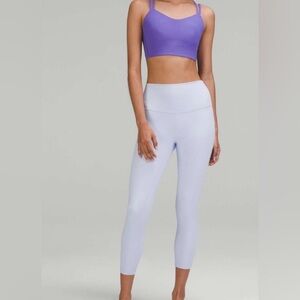EUC Lululemon Align High-Rise Crop 23" Pastel Blue 4